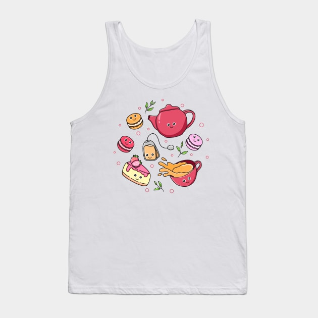 Teatime Tank Top by Kimprut